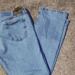 Wrangler Men's Light Blue Bootcut Jeans